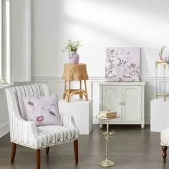 * Grace Mitchell Olivia Striped Scalloped Arm Chair Discount