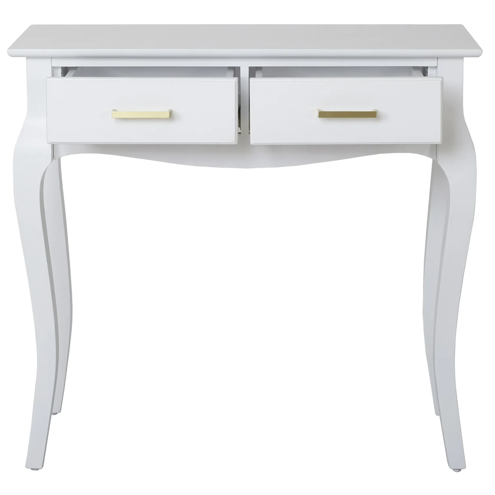 * Grace Mitchell Scarlett 2-Drawer Console Table, White Clearance