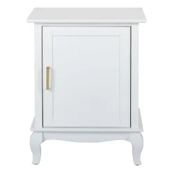 * Grace Mitchell Scarlett White 1-Door Cabinet Promotion