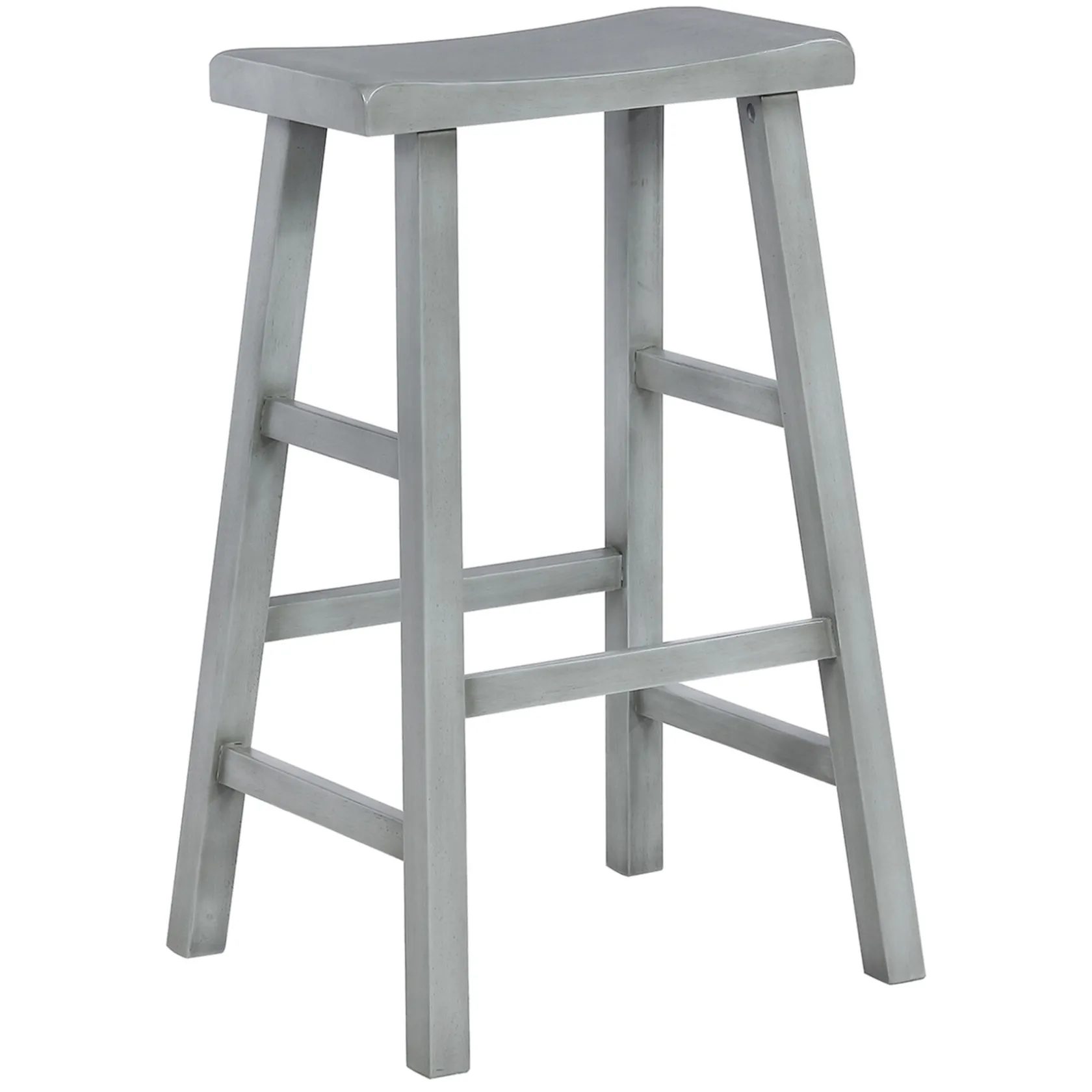 * Grey Saddle Barstool, 29 Online Discount