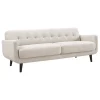 * Hadley Tufted Back Sofa, Taupe Opening Sales