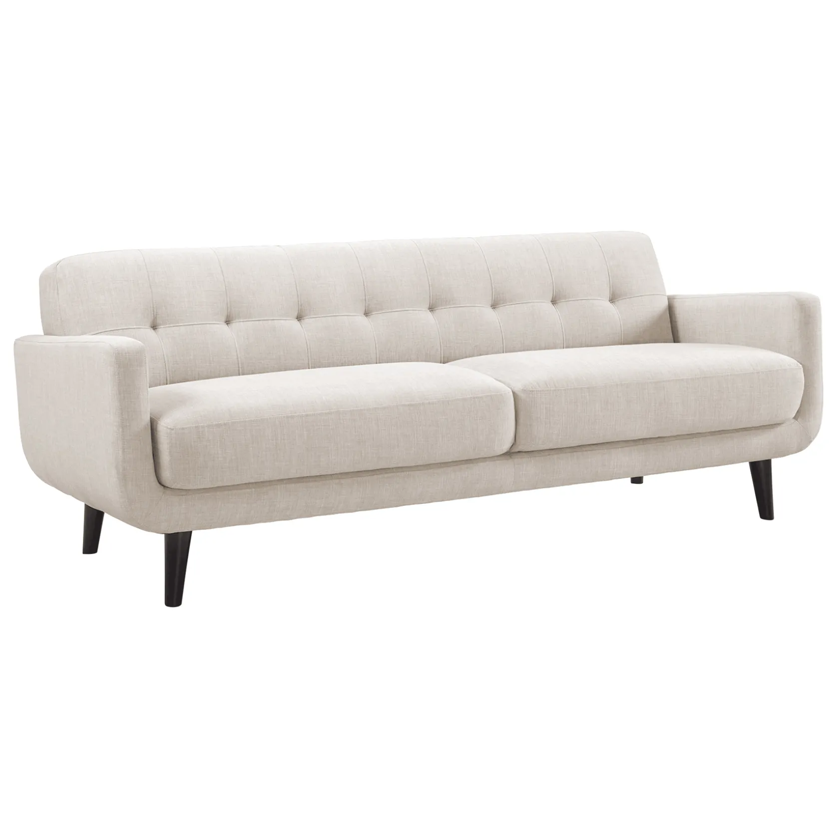 * Hadley Tufted Back Sofa, Taupe Opening Sales