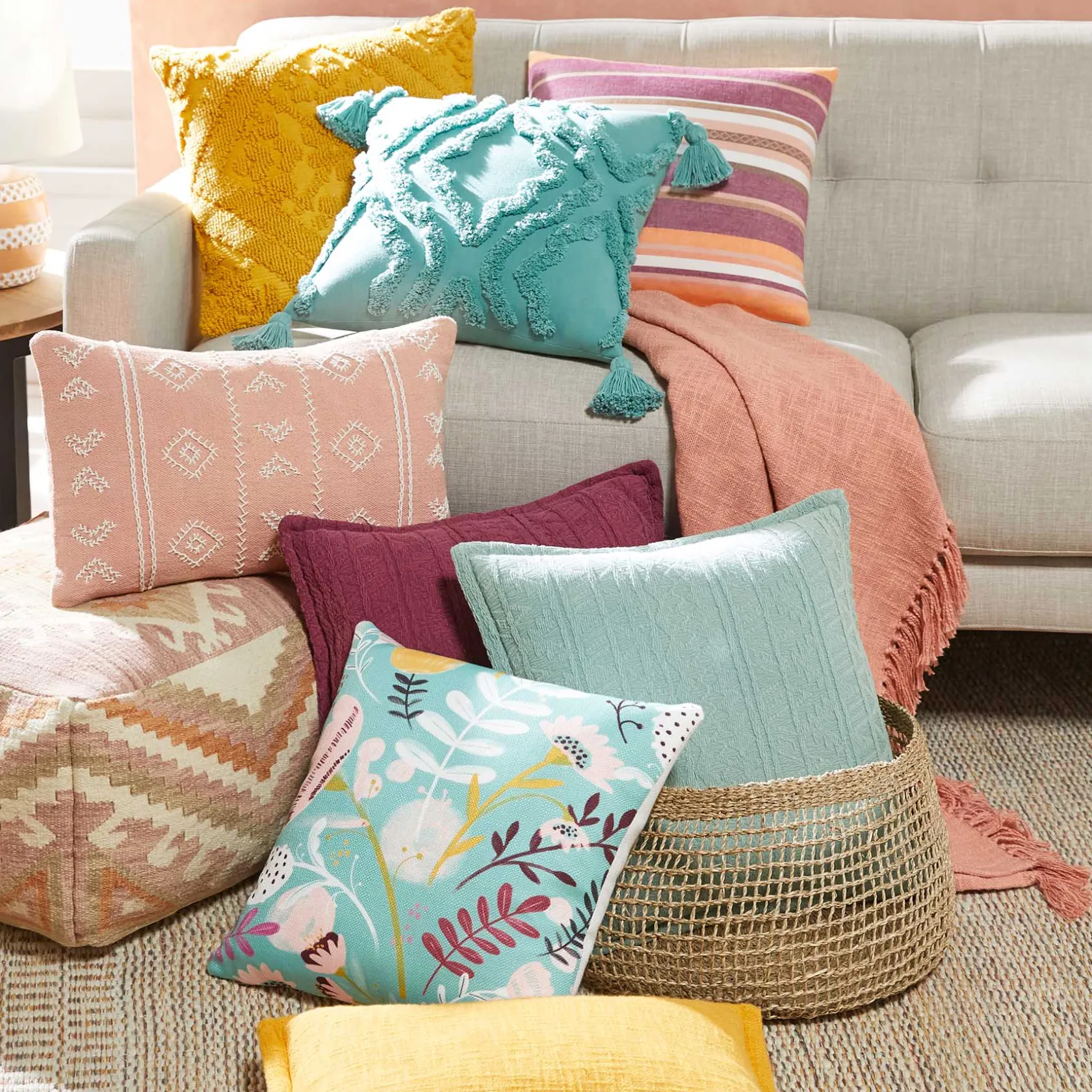 * Hadley Tufted Back Sofa, Taupe Opening Sales