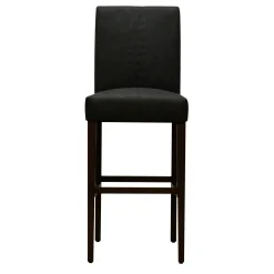 * Honeybloom Brown Baseball Stitch Barstool Low Price