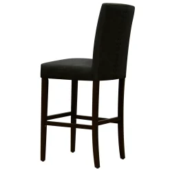 * Honeybloom Brown Baseball Stitch Barstool Low Price