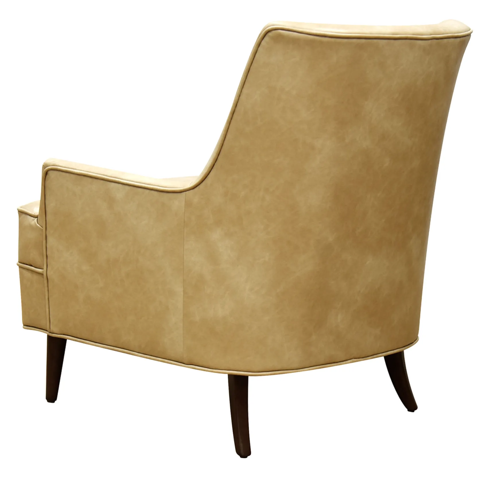 * Honeybloom Colton Armchair Faux Leather Buff Promotion