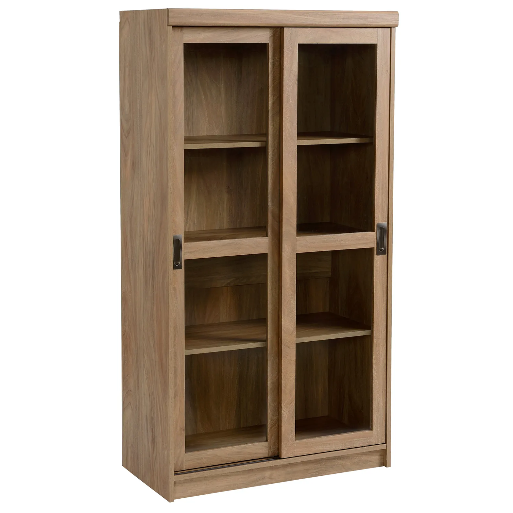 * Honeybloom Fullerton 4-Shelf Sliding Door Cabinet Gift Selection