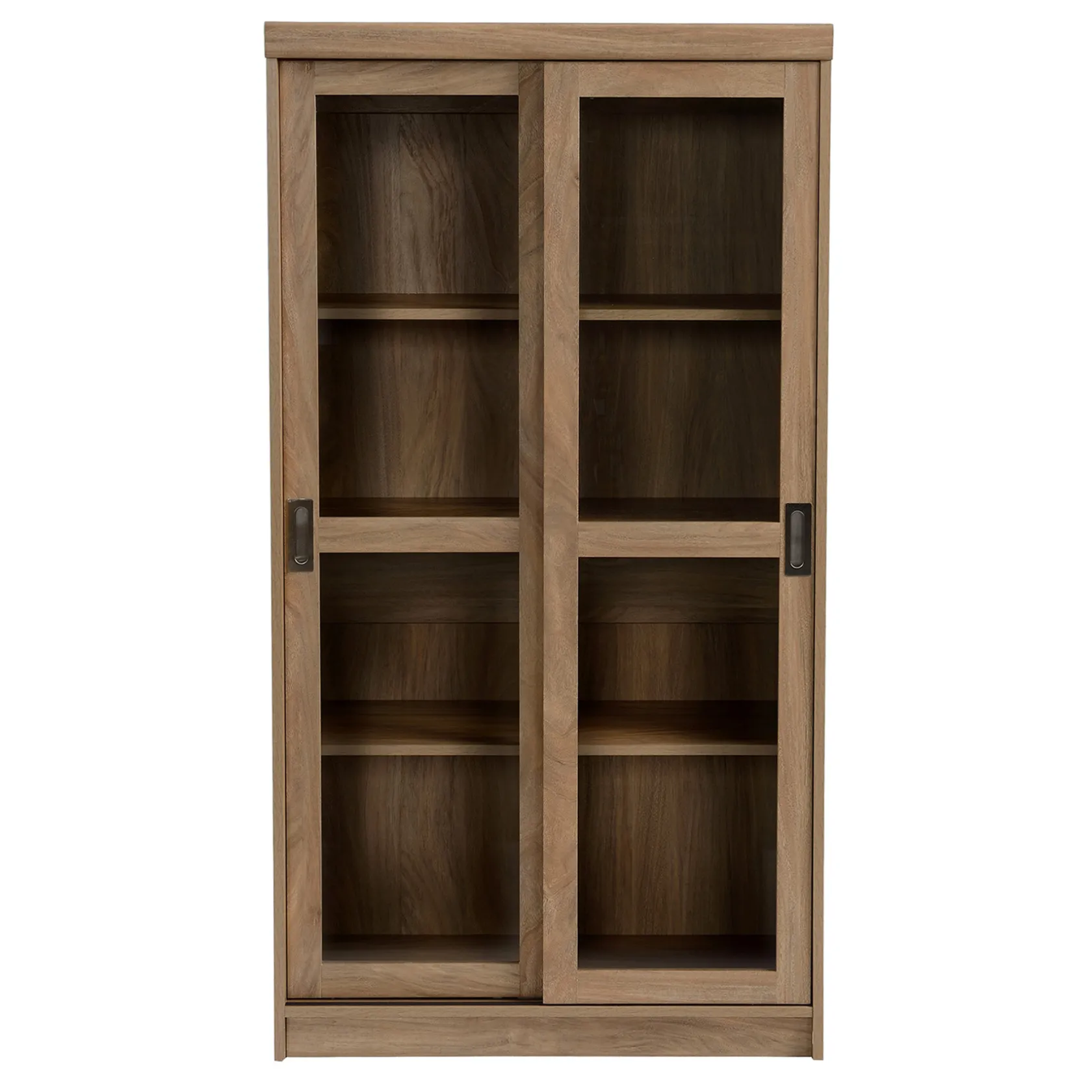 * Honeybloom Fullerton 4-Shelf Sliding Door Cabinet Gift Selection