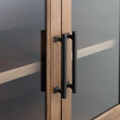 * Honeybloom Moore 2-Door Cabinet Low Price