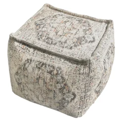 * Honeybloom Persian Rug Printed Pouf Gift Selection