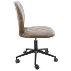 * Honeybloom Quinton Quilted Office Chair Outlet