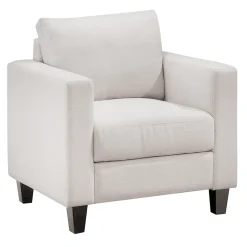 * Honeybloom Stone Light Grey Armchair Flash Sale