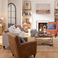 * Honeybloom Stone Light Grey Sofa Bargain Sale