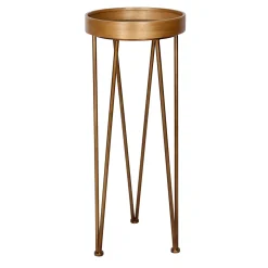 * Honeybloom Tall Wood Top Plant Stand, 31.5 Outlet
