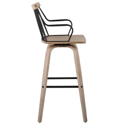 * Honeybloom Whitley Swivel Barstool Opening Sales