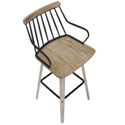 * Honeybloom Whitley Swivel Barstool Opening Sales