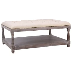 * Jardan Tufted Ottoman Natural Kd Opening Sales