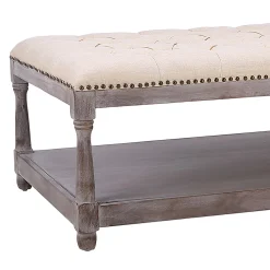 * Jardan Tufted Ottoman Natural Kd Opening Sales