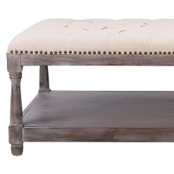 * Jardan Tufted Ottoman Natural Kd Opening Sales
