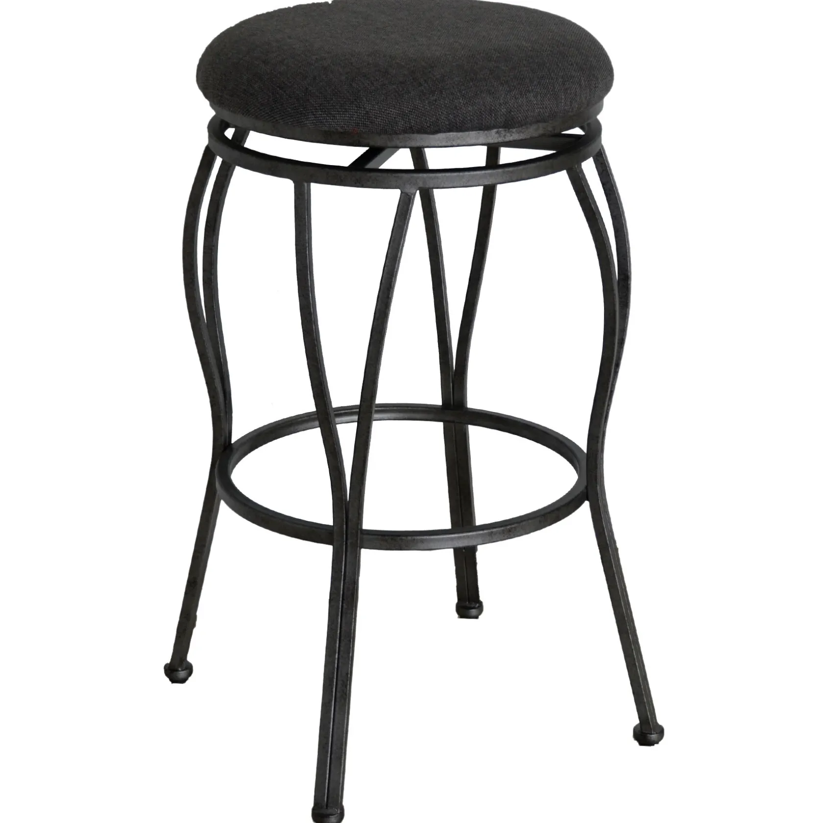 * Joseph Dark Grey Backless Barstool, 29 Discount Online