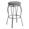 * Joseph Light Grey Backless Barstool, 29 Bargain Sale