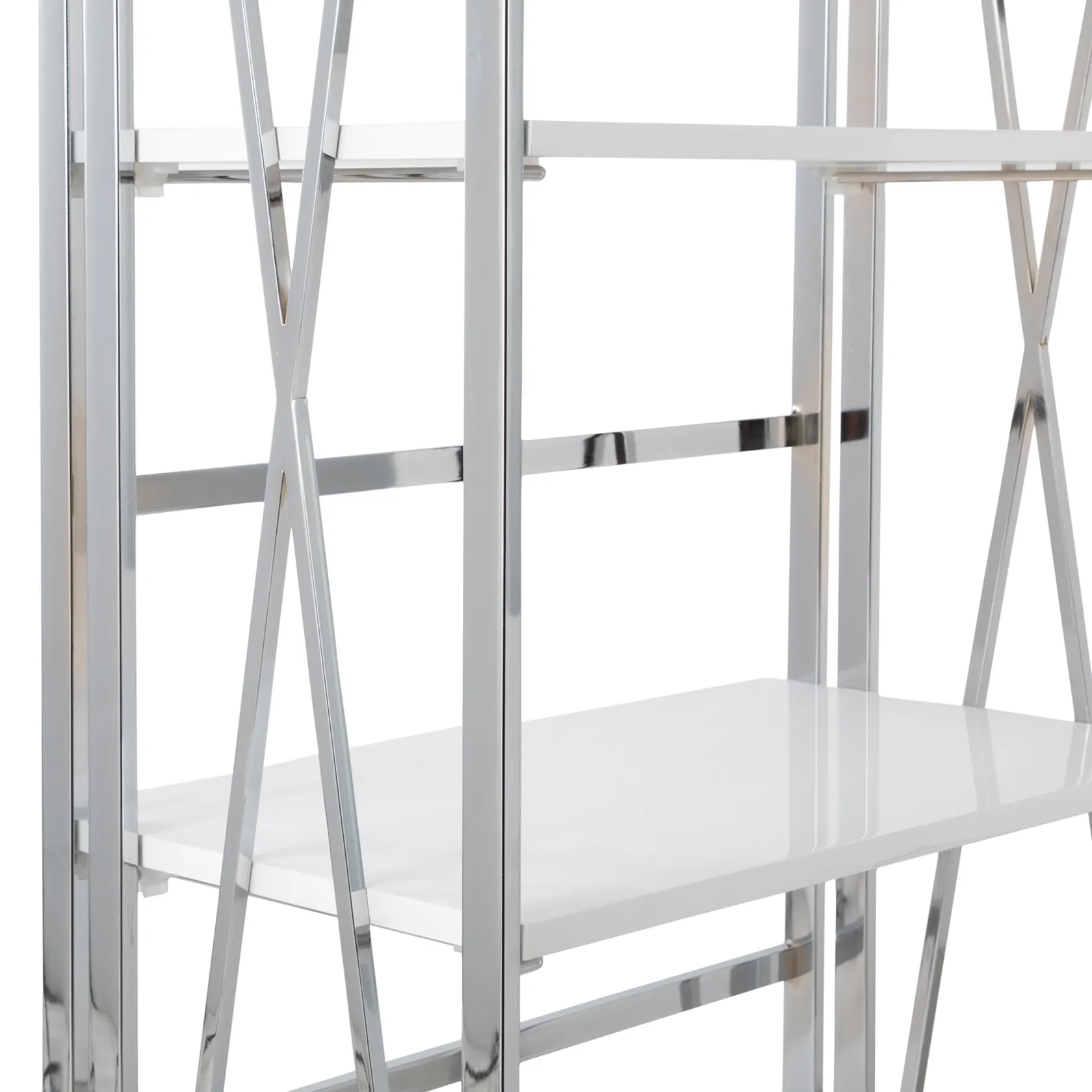 * Laila Ali Astrid Chrome Bookshelf Promotion