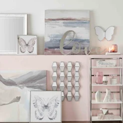 * Laila Ali Astrid Chrome Bookshelf Promotion