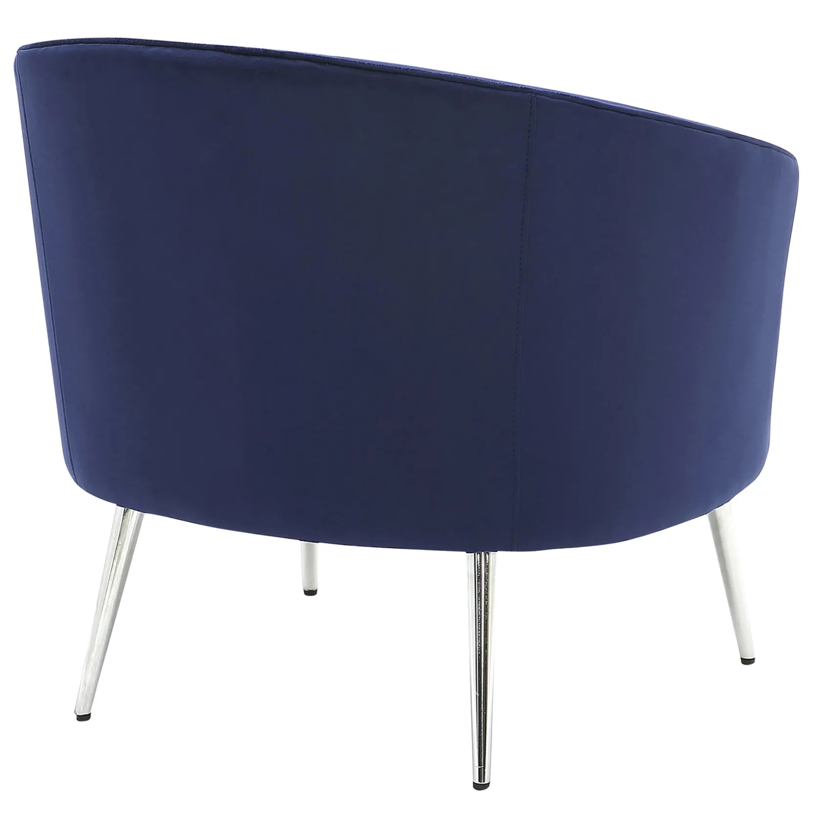 * Laila Ali Avani Blue Velvet Accent Chair Opening Sales