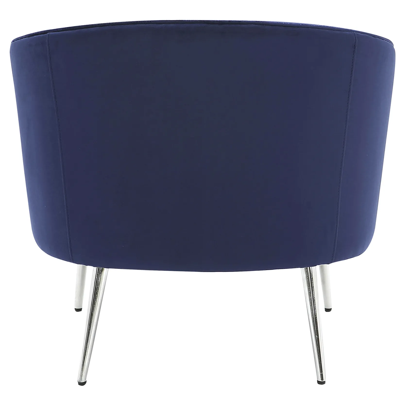 * Laila Ali Avani Blue Velvet Accent Chair Opening Sales