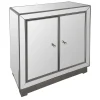 * Laila Ali Modern Living 2-Door Mirrored Cabinet Fashion