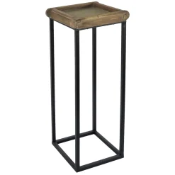 * Nst Wd/Mtl Plant Stand S Flash Sale