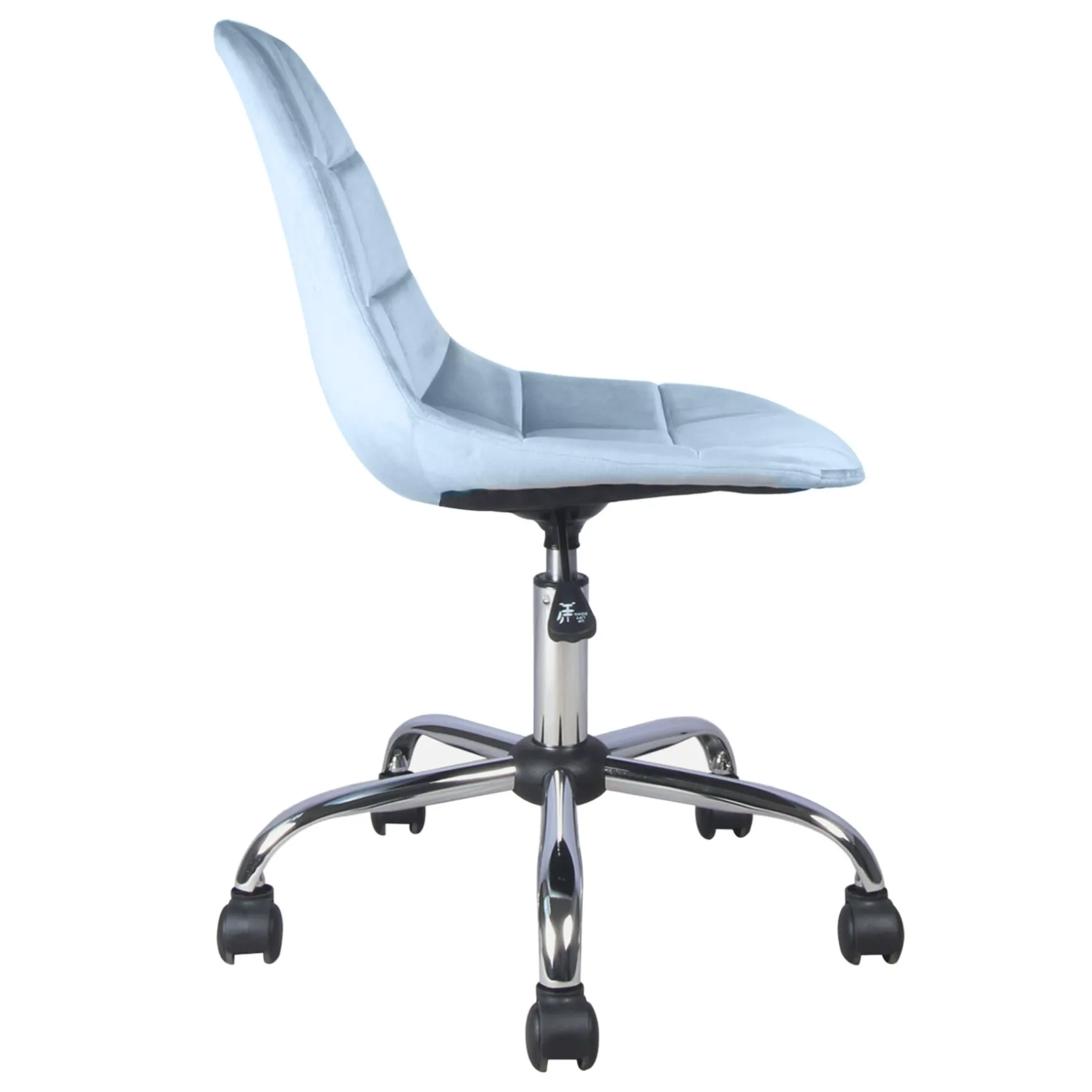 * Olivia Blue Velvet Office Chair Exquisite Gifts
