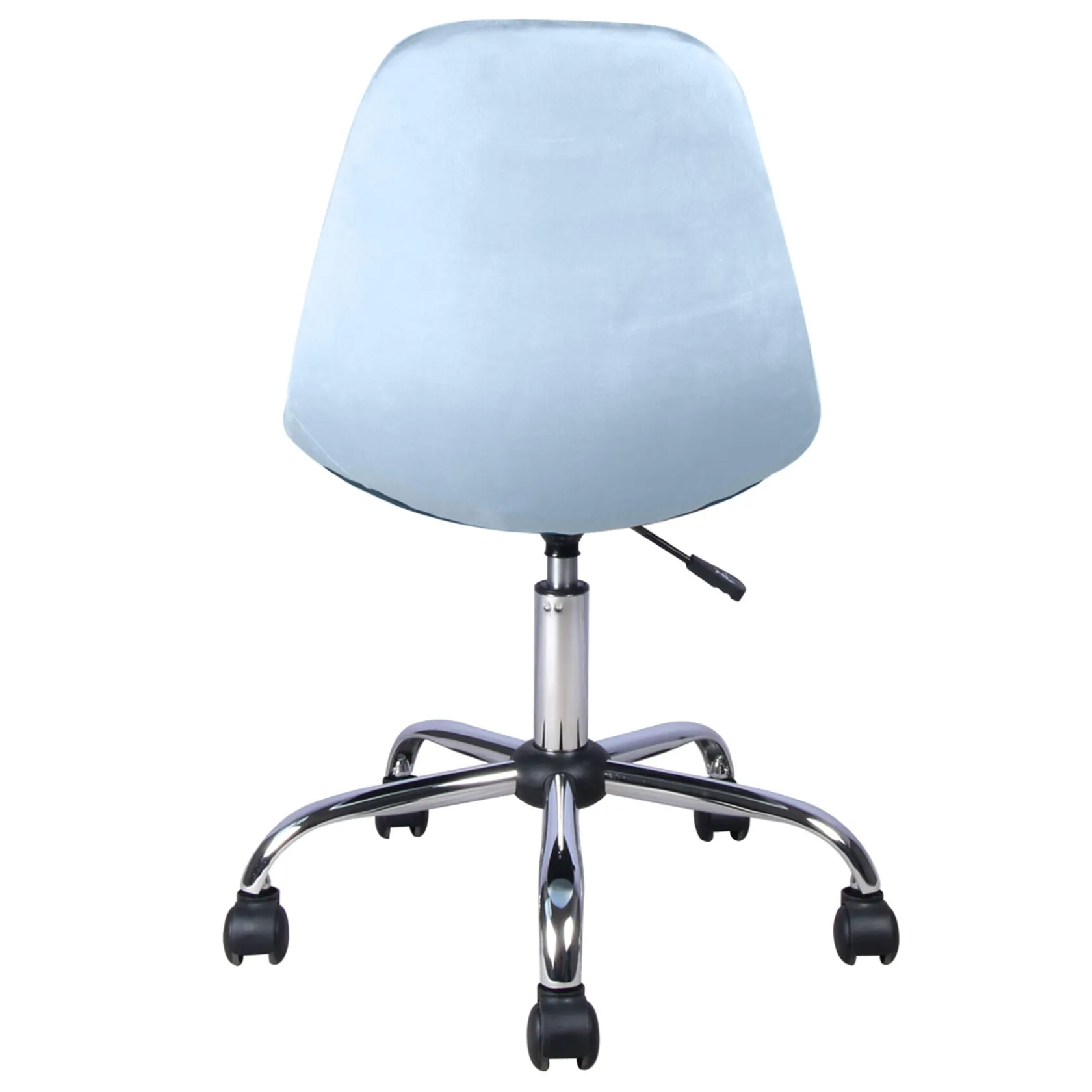 * Olivia Blue Velvet Office Chair Exquisite Gifts