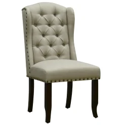 * Providence Aahmad Winged Dining Chair, Beige Promotion