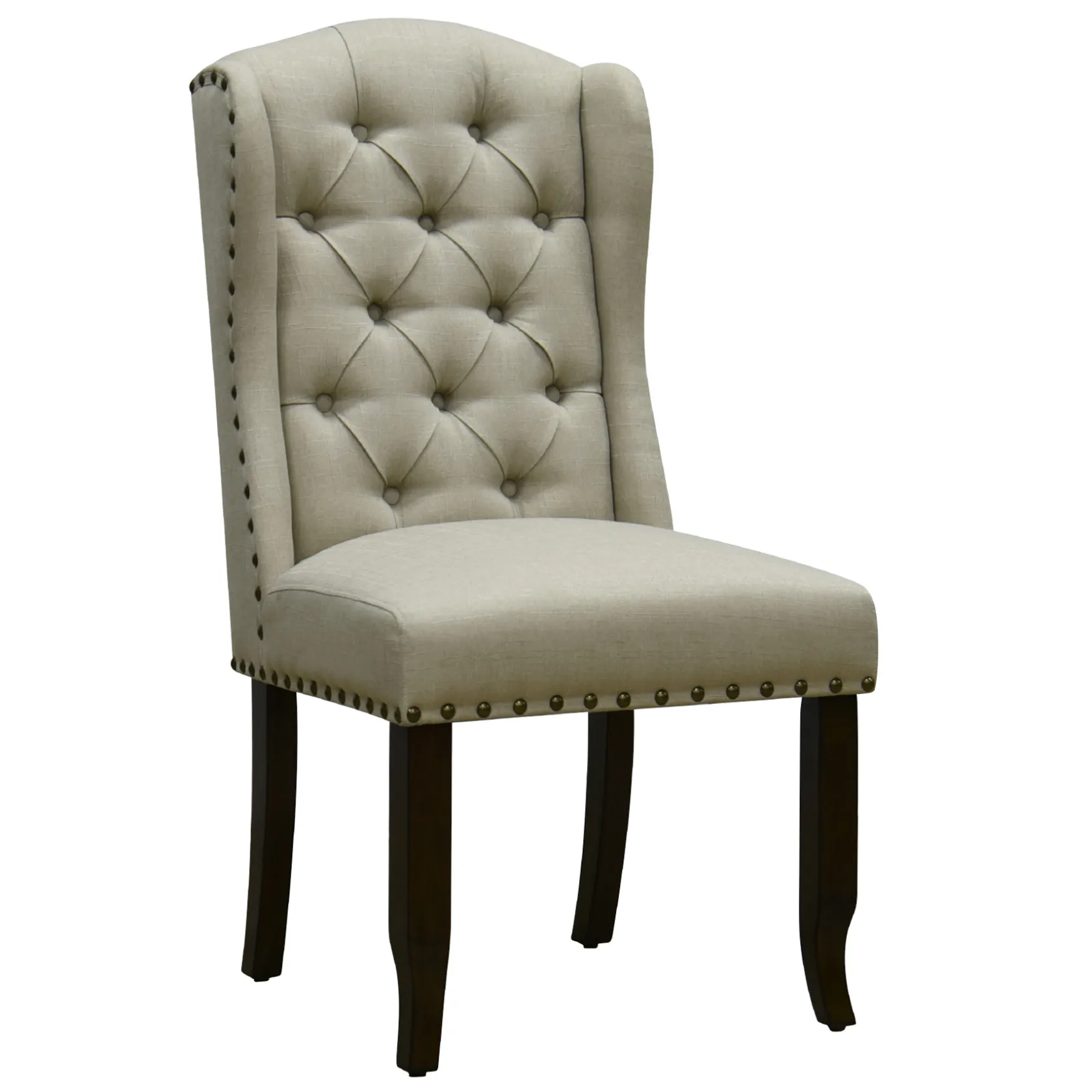 * Providence Aahmad Winged Dining Chair, Beige Promotion