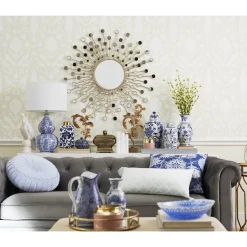 * Providence Chesterfield Grey Velvet Tufted Sofa, 79 Promotion