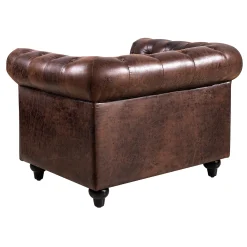* Providence Chesterfield Tufted Chair, Kd Cheaper