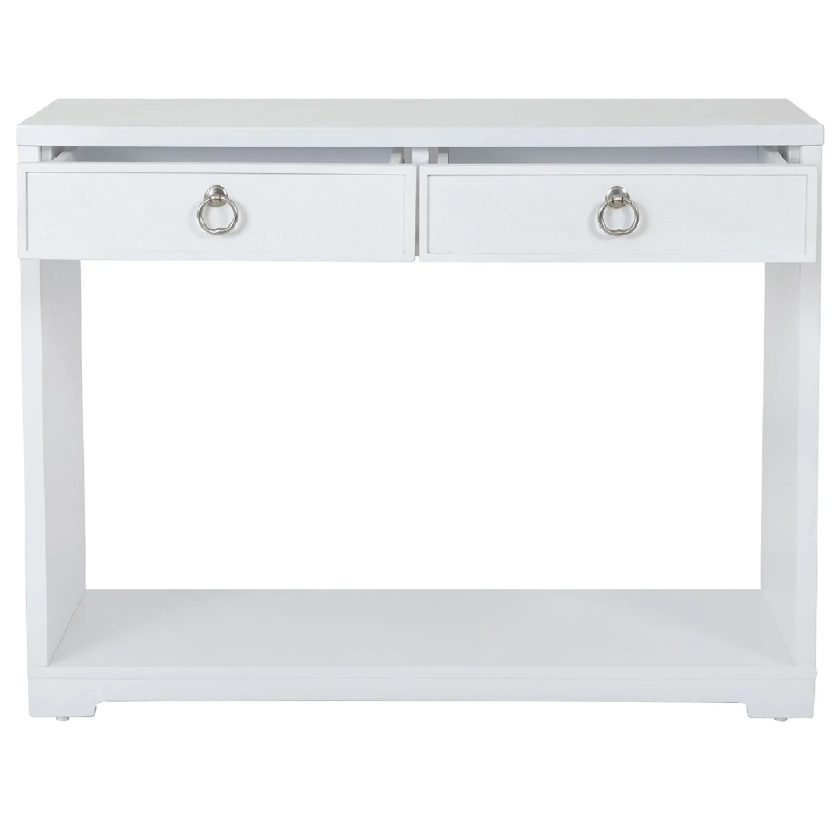 * Providence Clara White Console Table Flash Sale