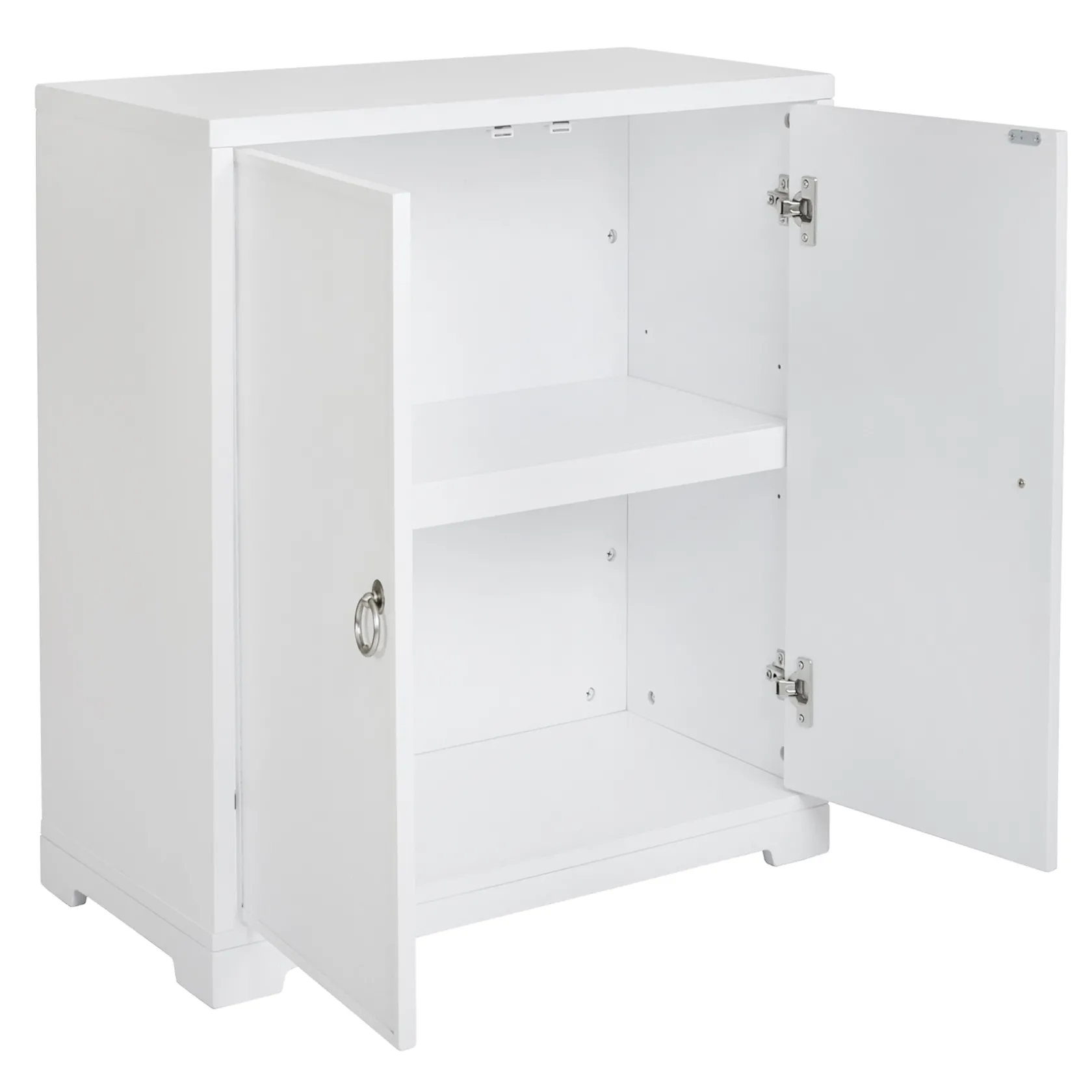 * Providence Clara White 2-Door Cabinet Opening Sales