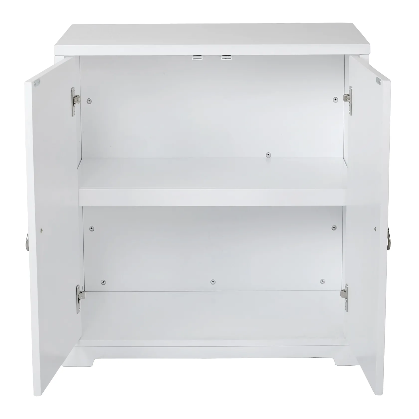 * Providence Clara White 2-Door Cabinet Opening Sales