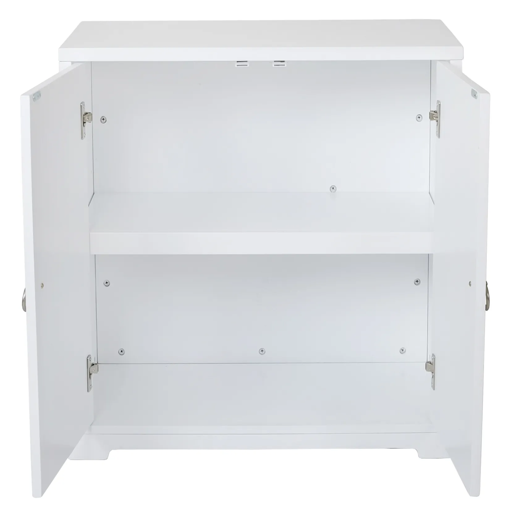 * Providence Clara White 2-Door Cabinet Opening Sales