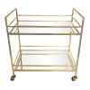 * Providence Regina Gold Mirror Bar Cart Exquisite Gifts