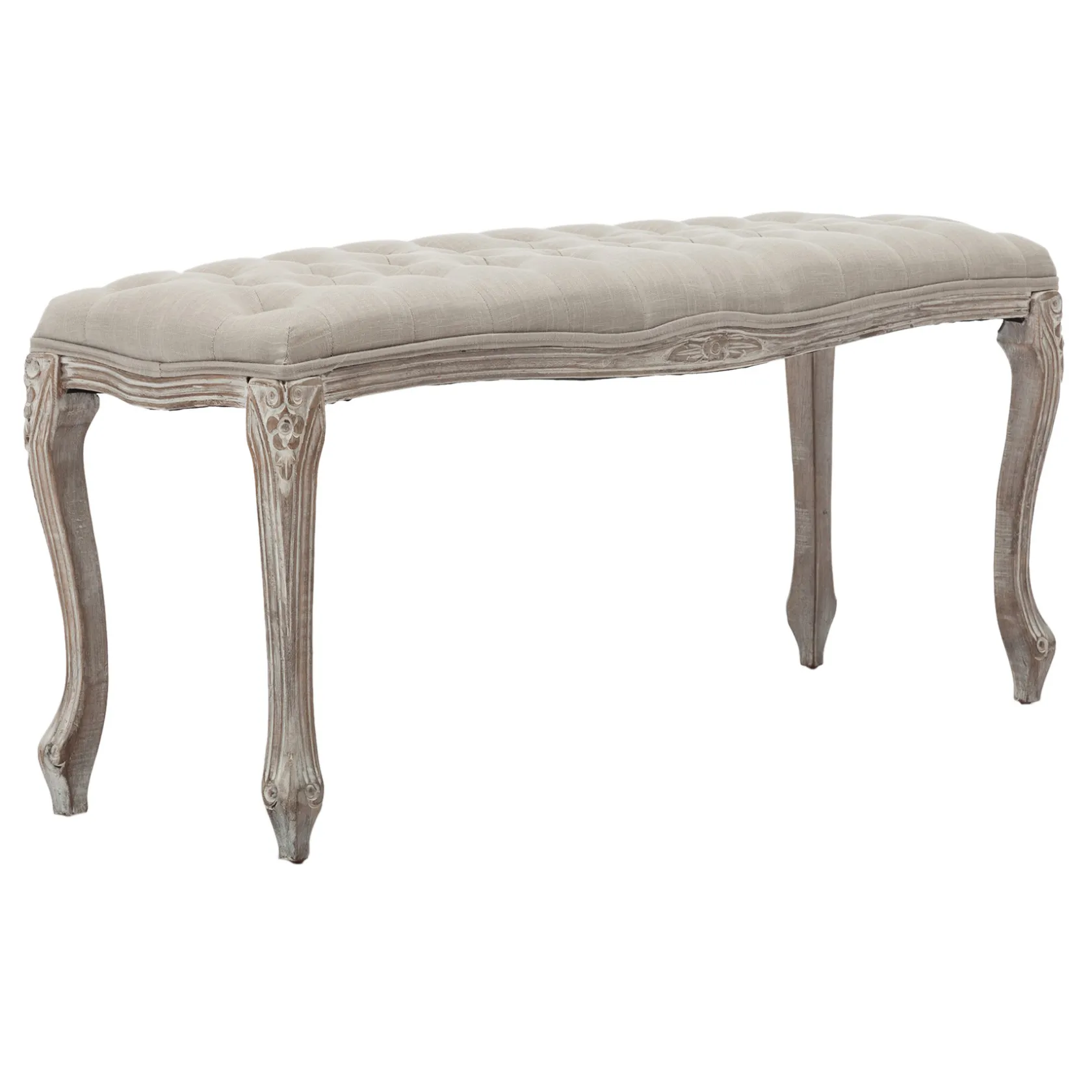 * Providence Simone Grey Bench, Kd Clearance