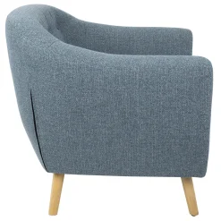 * Rockwell Blue Mid-Century Modern Accent Chair Opening Sales