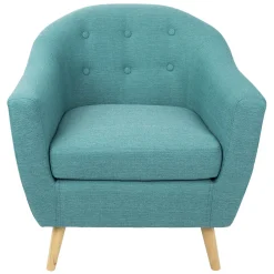 * Rockwell Teal Mid-Century Modern Accent Chair Gift Selection