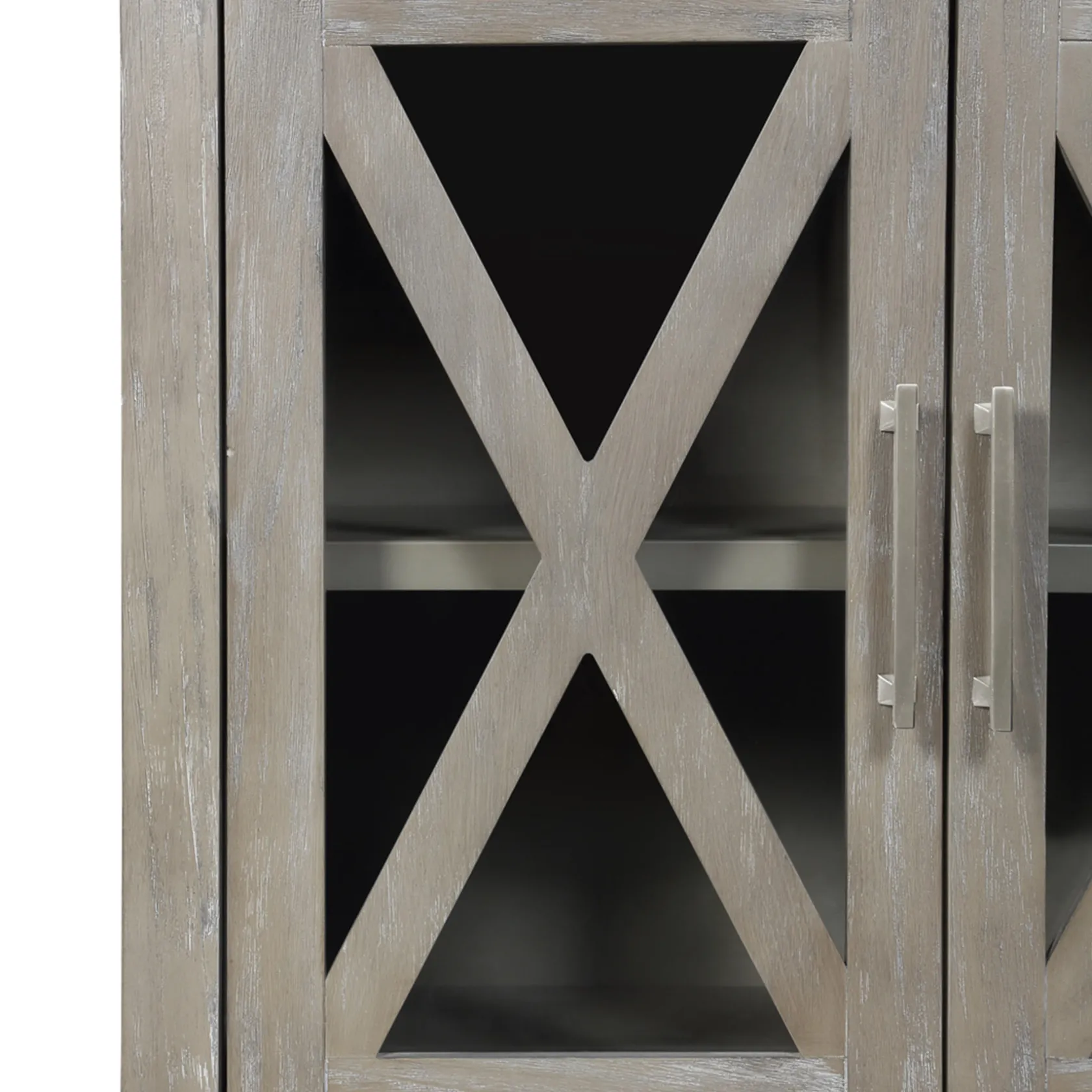 * Rowan 2-Drawer Grey Cabinet Flash Sale