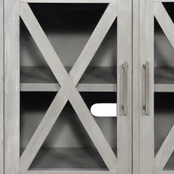 * Rowan 3-Drawer Grey Cabinet Good Quality