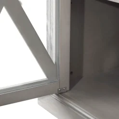 * Rowan 3-Drawer Grey Cabinet Good Quality