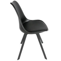 * Sally Dining Chair, Black Outlet