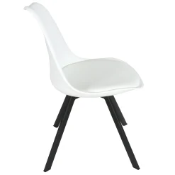 * Sally Dining Chair, White Cheaper